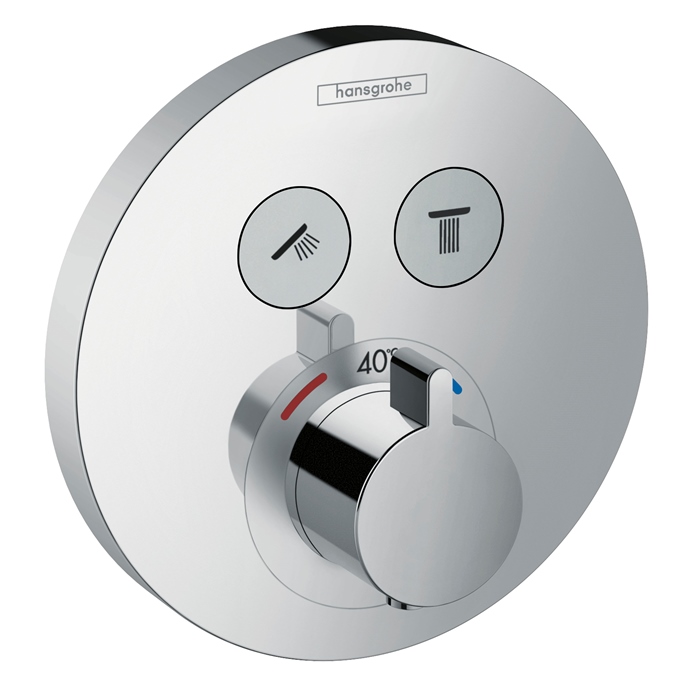 HansgroheShowerSelect_Thermostat_Round