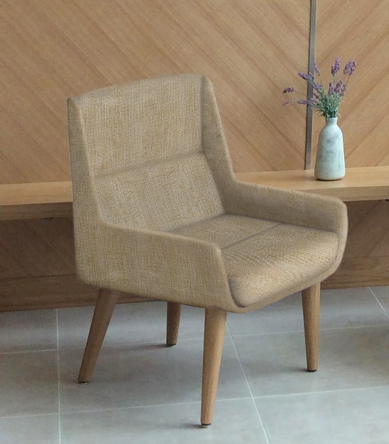 Hush Chair in Sark Cream