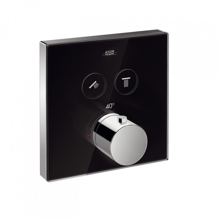 Axor ShowerSelect thermostatic in Black Chrome (2)