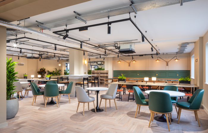 layout of a cafe/restaurant