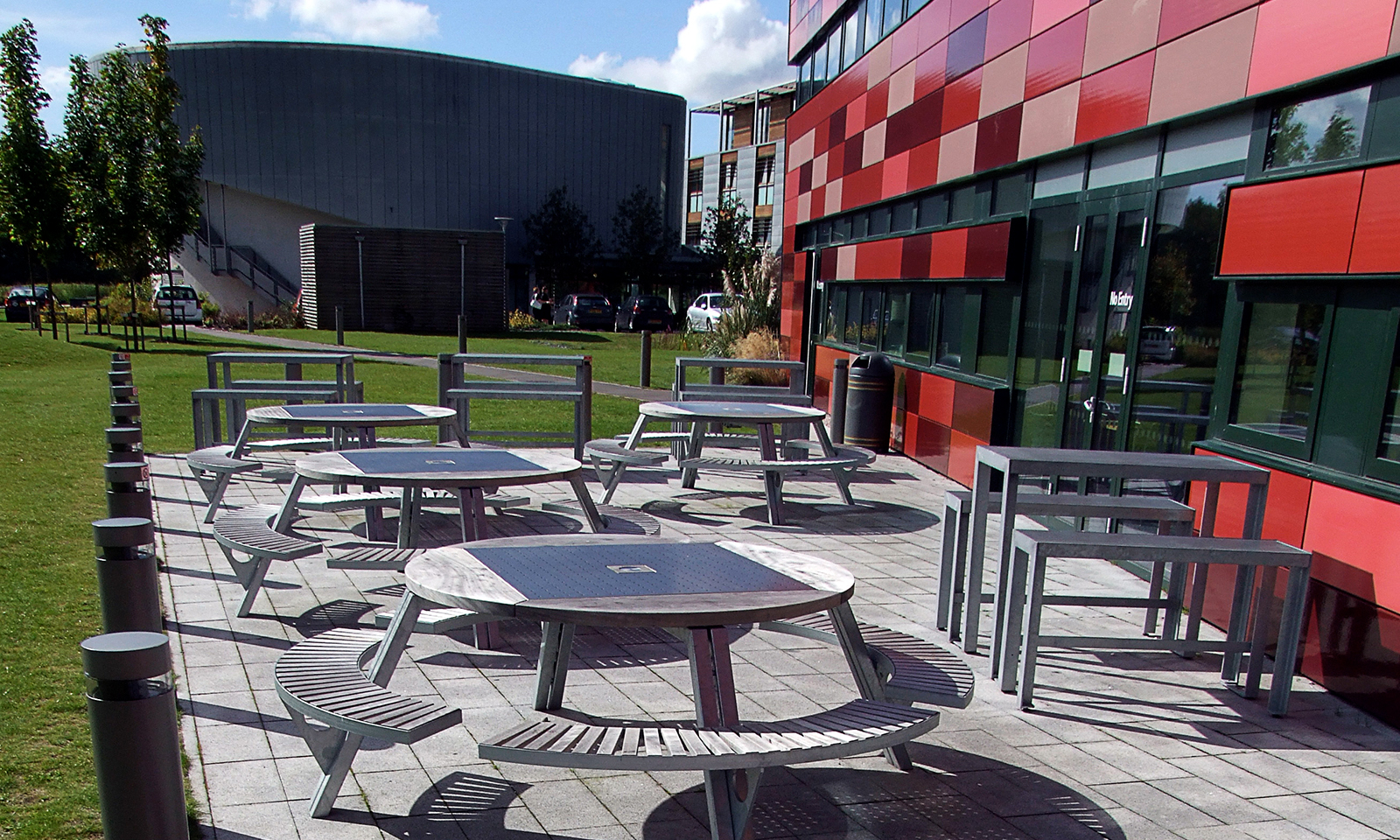 When University Student Exterior Spaces Are Fun Yet Functional 