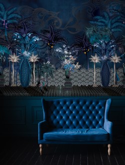 Tektura wallcoverings Midnight designed by Modern Love