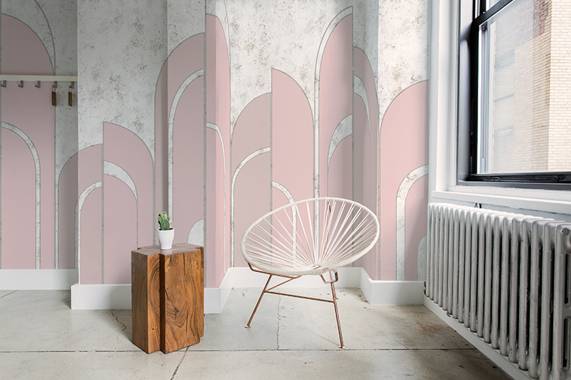 Deco Arches Pink Room web