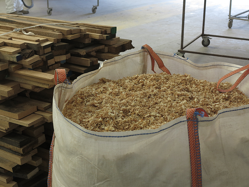 foresso materials - planing waste and offcuts web