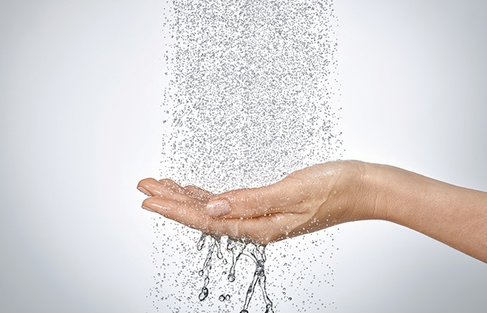 Design Insider Hansgrohe PowderRain Shower Hand