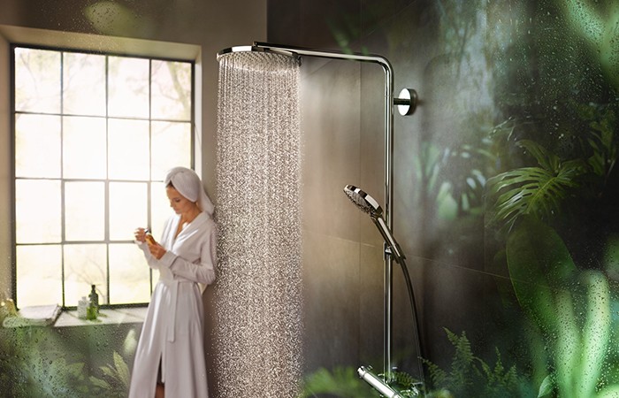 Design Insider Hansgrohe PowderRain Shower On