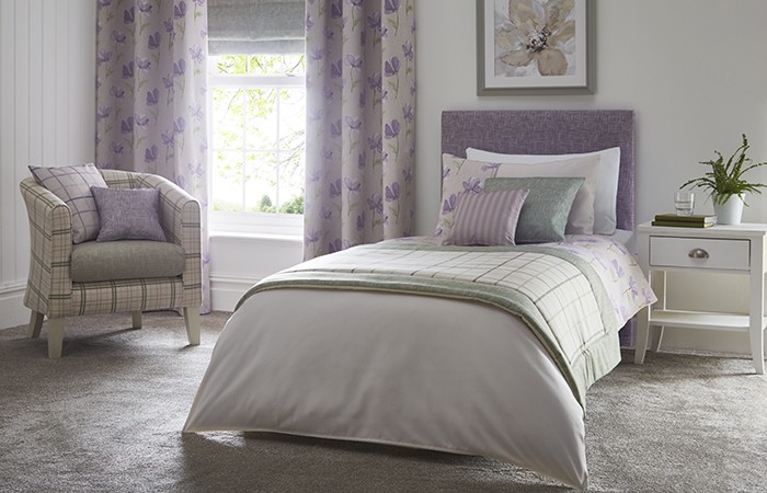 Design Insider Bespoke by Evans Bedroom Purple
