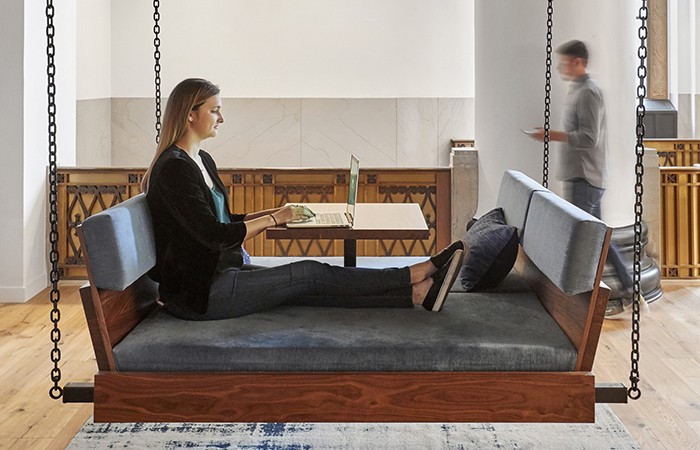 Design Insider Expensify Portland Office Swing