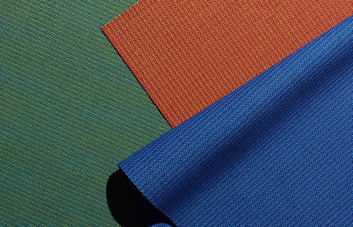 Design Insider Camira Heimtextil Risom Blue Orange Green