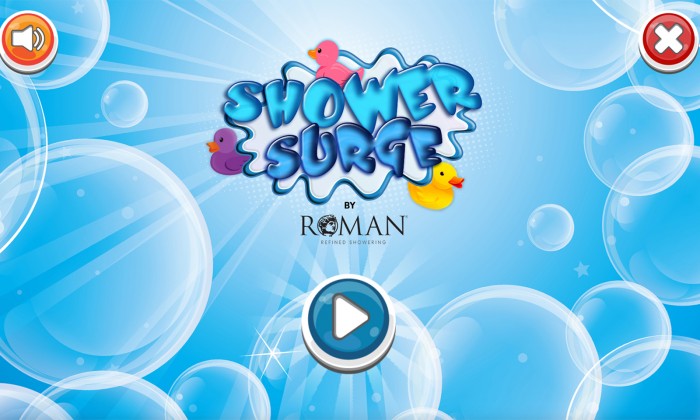 Design Insider Romans Shower Surge Game Feat