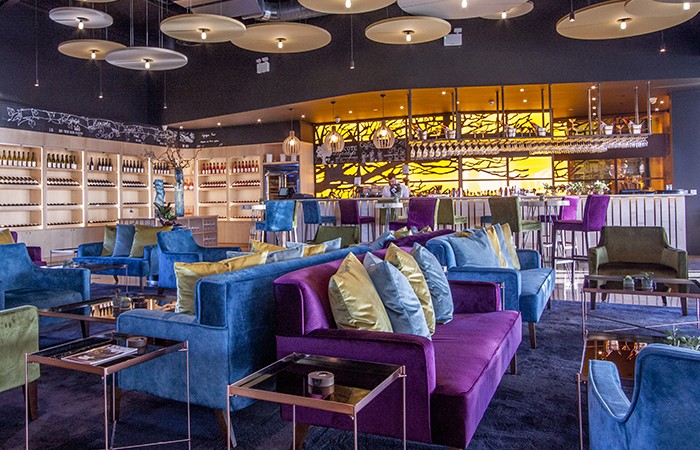 Design Insider Lugo Purple Lounge Sofas