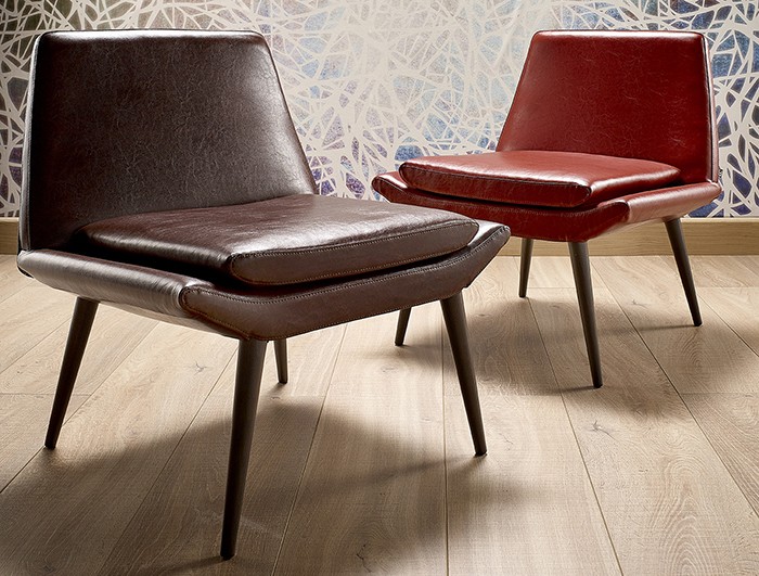 Design Insider Skopos Faux Leather Fabrics Chairs