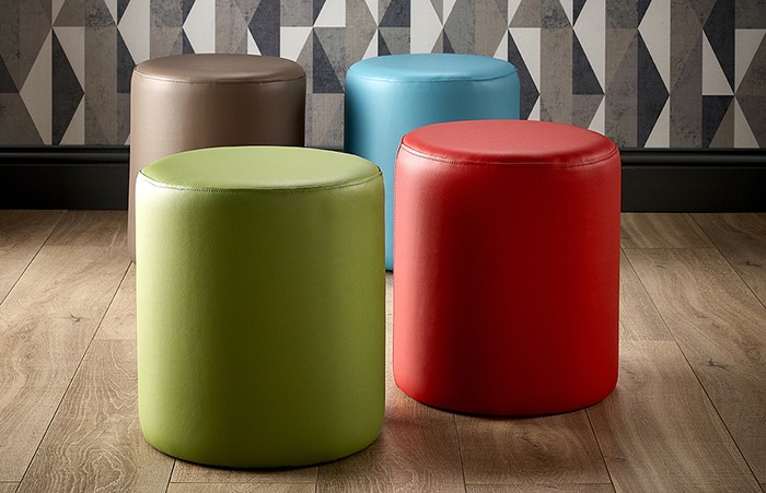 Design Insider Skopos Faux Leather Fabrics Tub Chairs