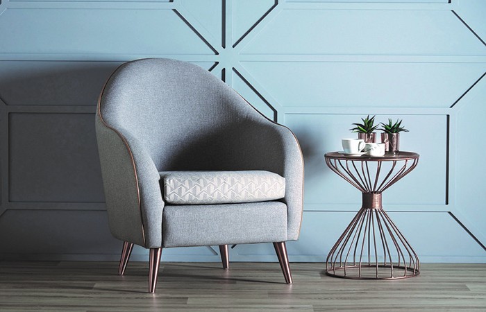 Design Insider Teal Care Chair