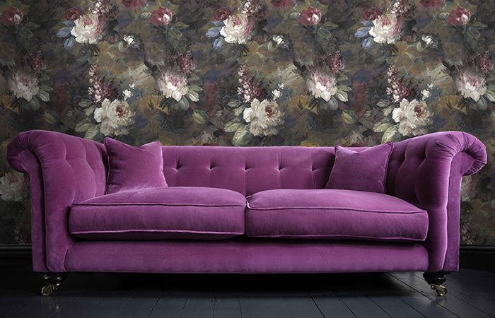 Design Insider House of Sloane pink sofa