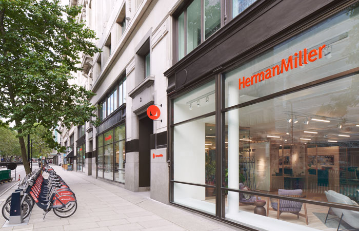 bogstaveligt talt Varme Uredelighed Herman Miller Redesigns London Showroom | Design Insider