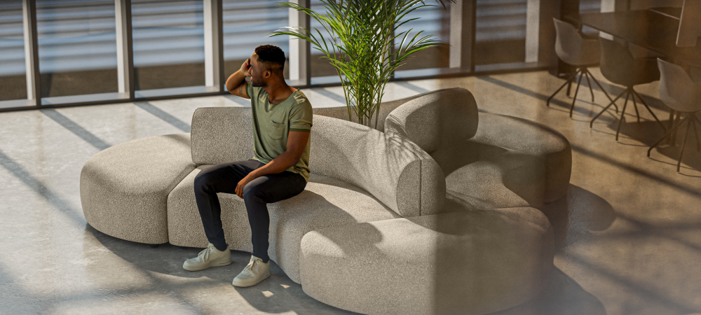 modular sofa called bloom