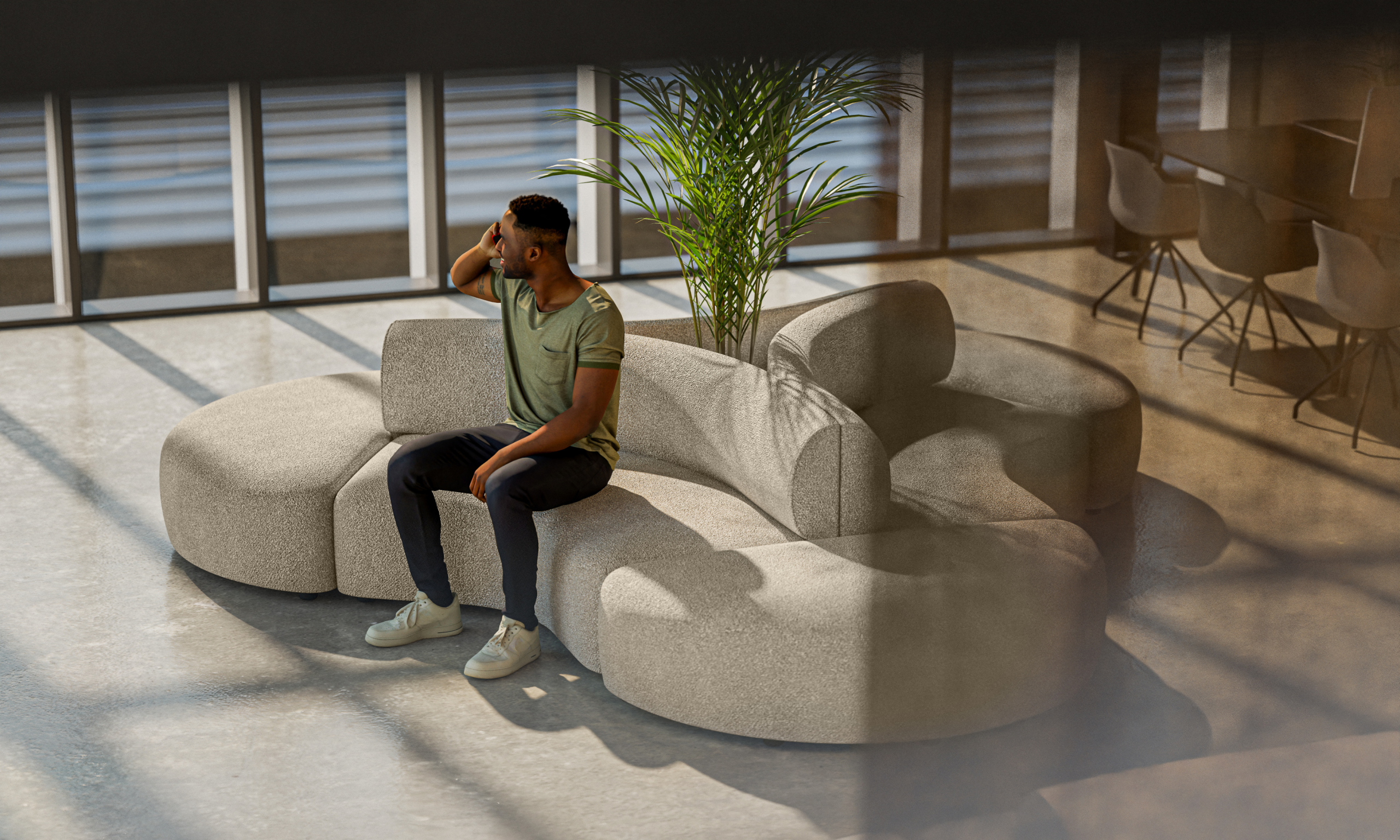 modular sofa called bloom