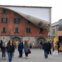 The Design Experience by  Archiproducts, Unzipped by Alex Chinneck